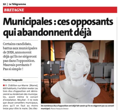 Municipales : ces opposants qui abandonnent déjà